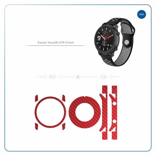 Xiaomi_Amazfit GTR 47mm_Red_Fiber_2